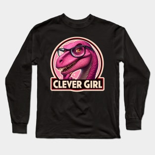 Clever Girl Logo Long Sleeve T-Shirt